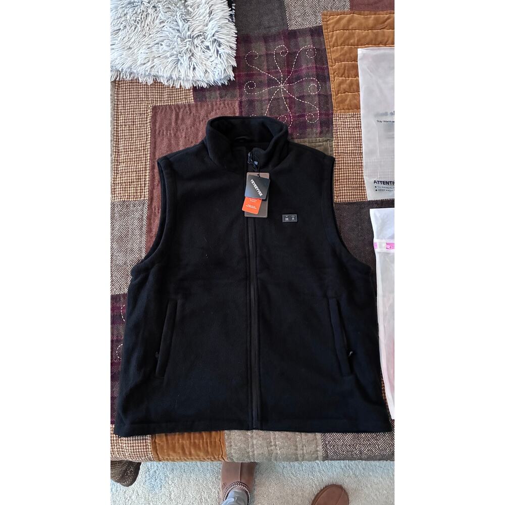 Men's Heated Vest. Battery Operated. Size Large